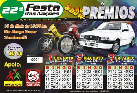 baixar programa para gerar cartelas de bingo