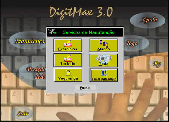 Curso de Digitação : DIGITMAX 3.0